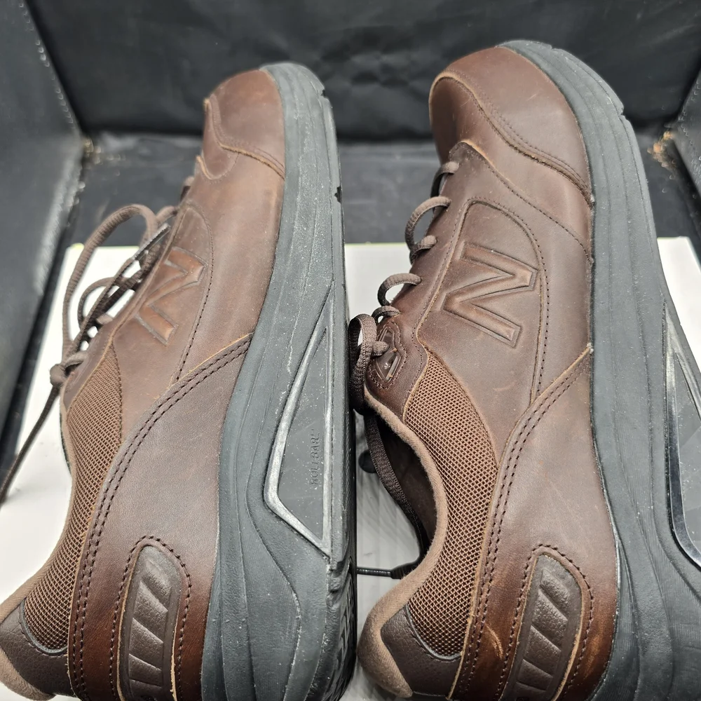 New Balance Brown Leather Athletic‎ Shoes